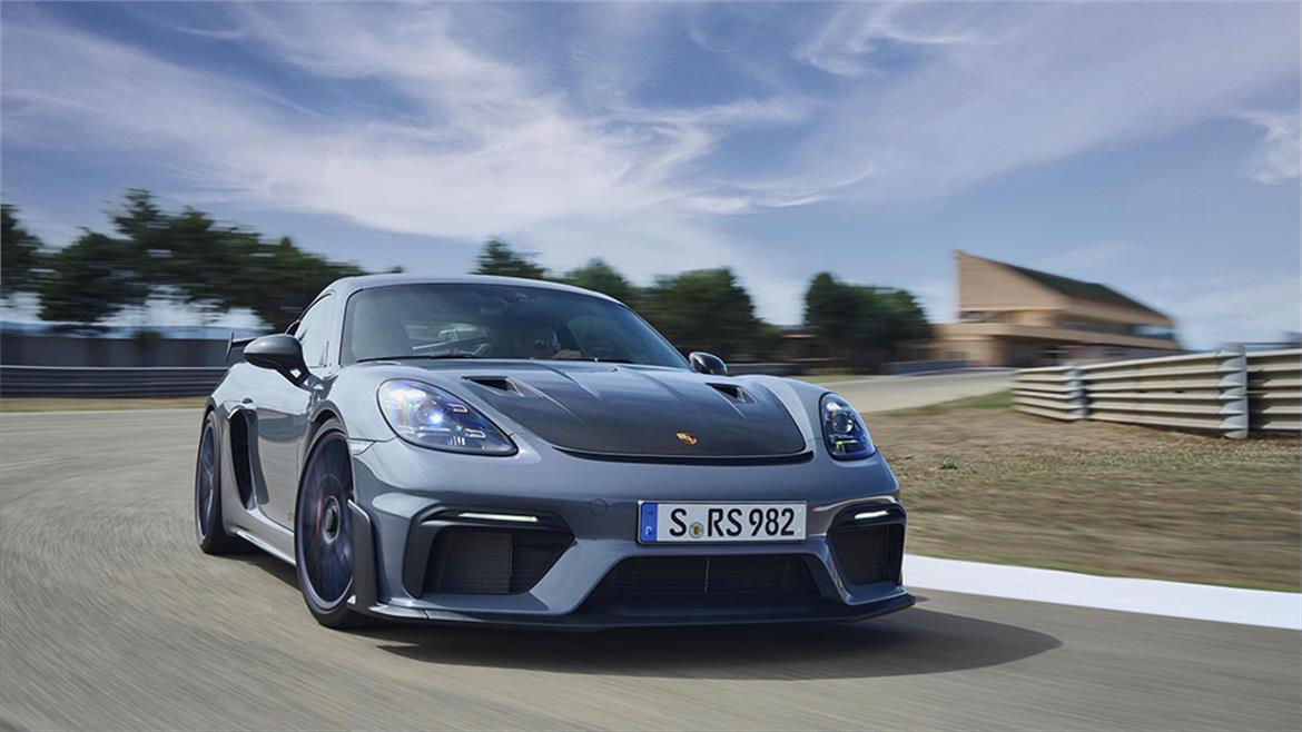 Porsche 718 Cayman GT4 RS Harnesses 493HP For A Top Speed Of Nearly 200MPH