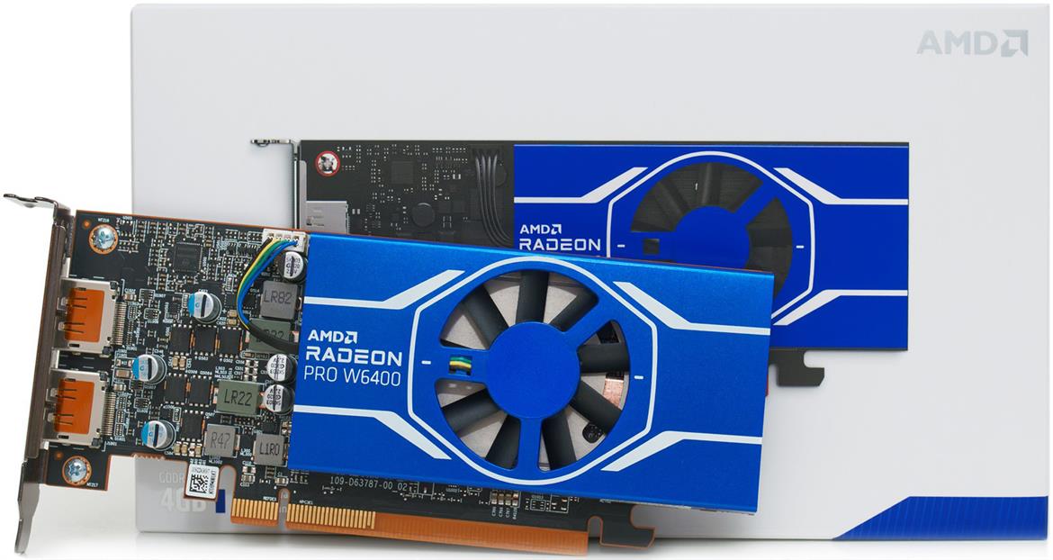 AMD Radeon Pro W6400 Flexes 6nm RDNA 2 Muscle For Budget And Mid-Range Workstations