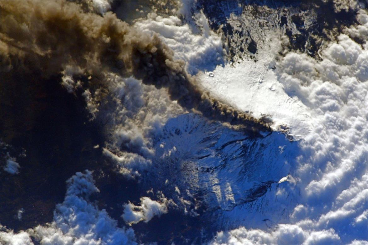 ISS Astronauts Share Spectacular Photos Of Erupting Mount Etna Volcano Spewing Lava