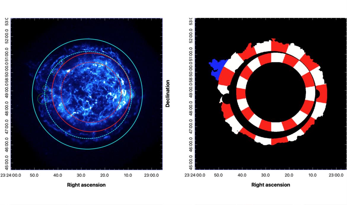 A Spectacular Galactic Explosion Has Sent Reverse Shock Waves That Defy Supernova Models