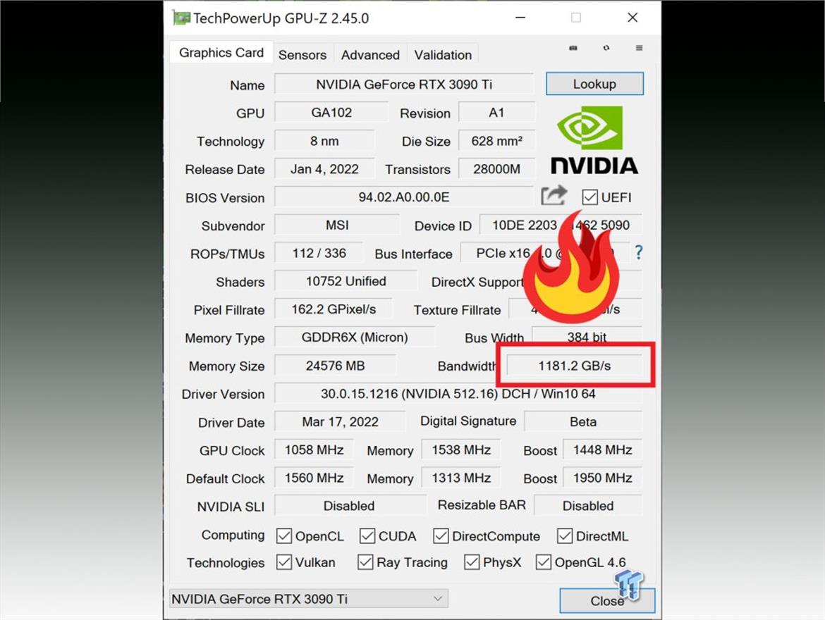 NVIDIA GeForce RTX 3090 Ti Memory Gets Overclocked To 24Gbps For Insane Bandwidth