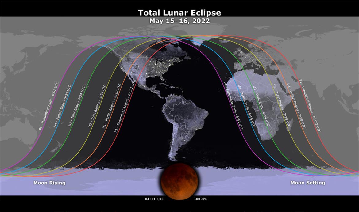 Total Lunar Eclipse Will Soak The Night Sky In A Super Blood Moon, How To See It