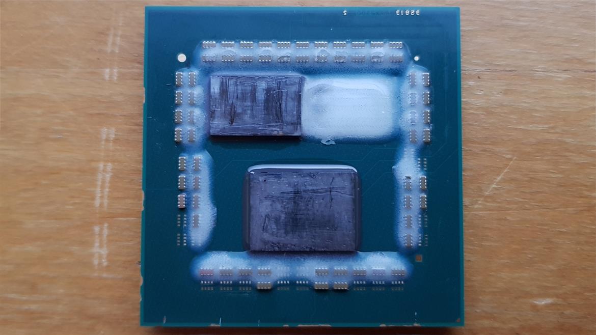 Someone Delidded AMD’s Ryzen 7 5800X3D With 3D V-Cache And It Runs Cooler At Higher Clocks