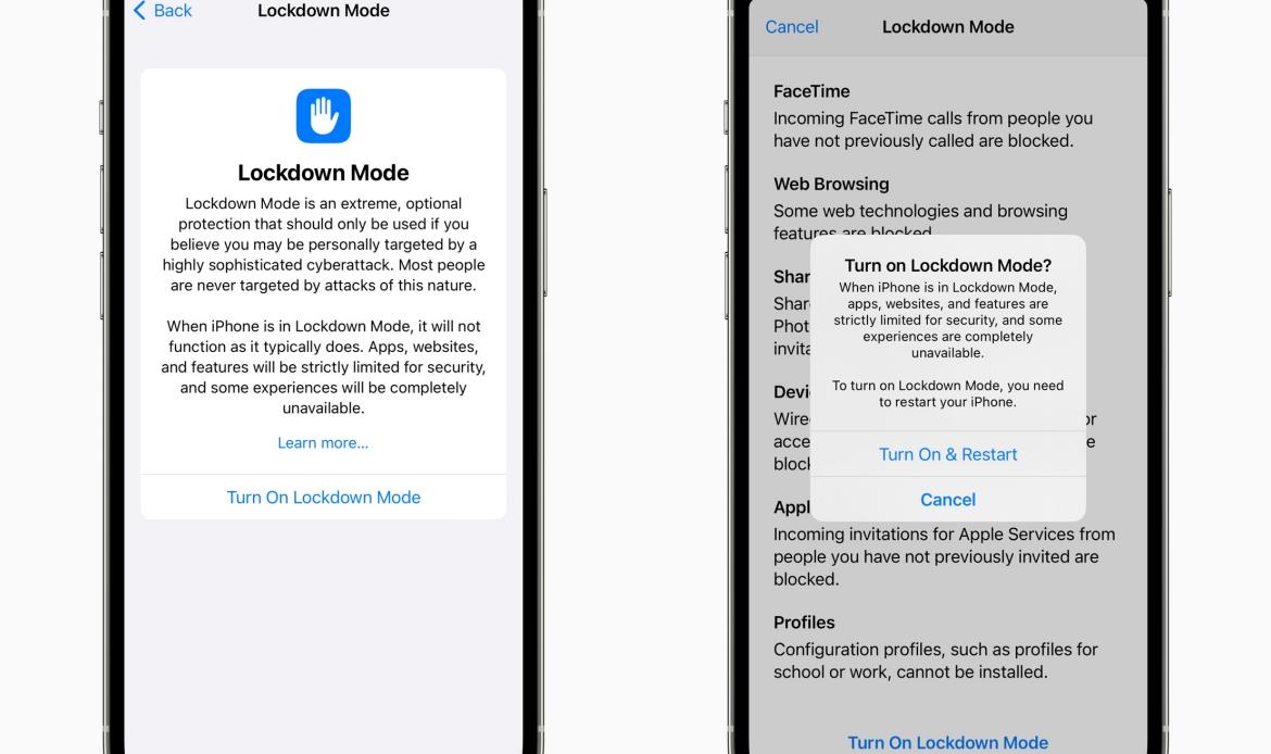 Apple Lockdown Mode Is A Panic Room For iOS And Mac That Thwarts Mercenary Spyware