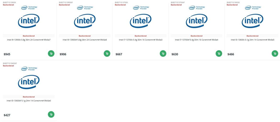 Intel Raptor Lake CPUs Have Started Appearing In Retailer Listings, Is The Price Right?