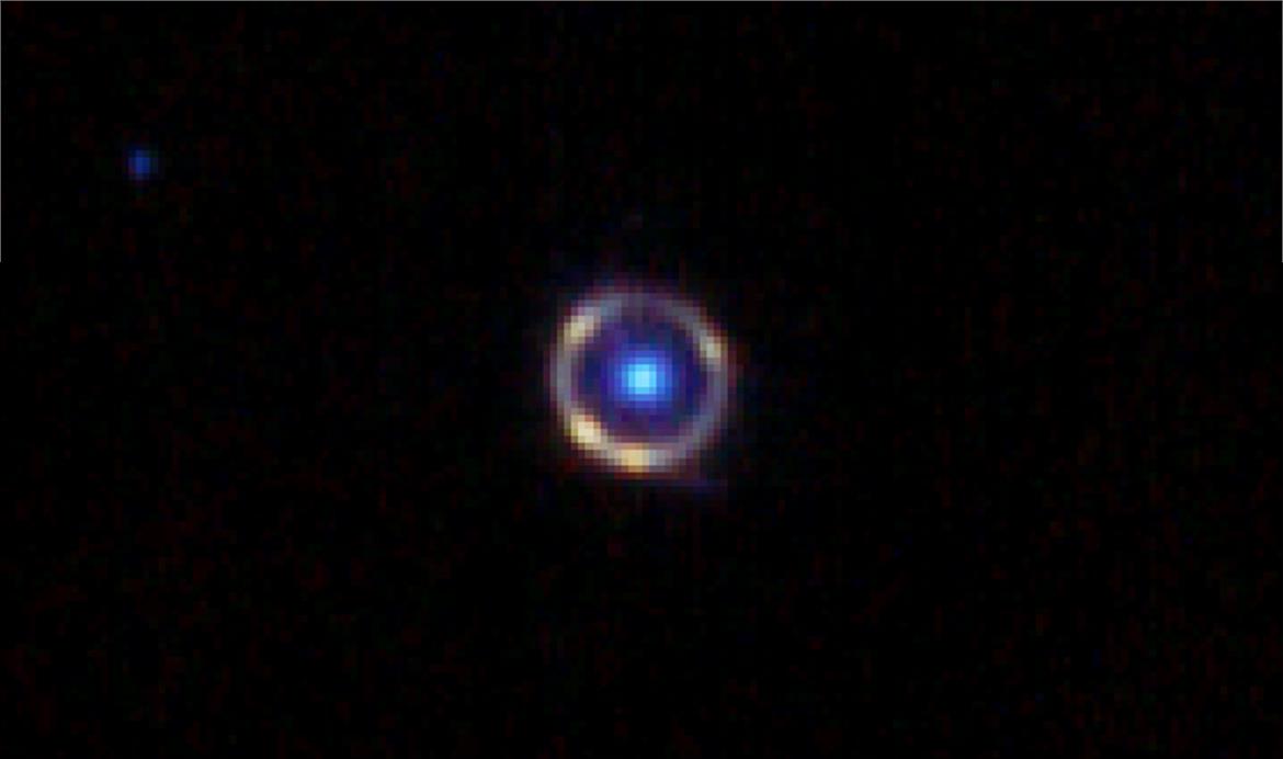 NASA's Space Telescope Captures Amazing Shot Of Einstein Ring 12B Light Years Away