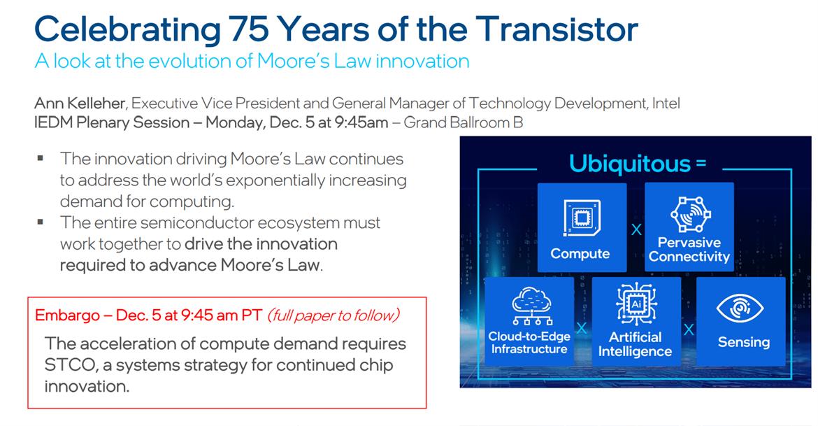 Intel Says Moore’s Law Is Alive And Well With Trillion Transistor Chips Coming By 2030