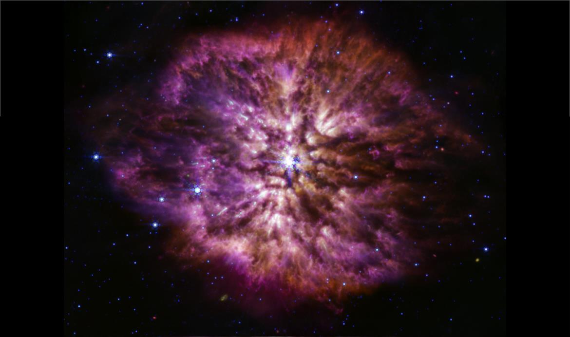 NASA's Space Telescope Shares Stunning Image Of A Star In Rare Detail Before It Explodes