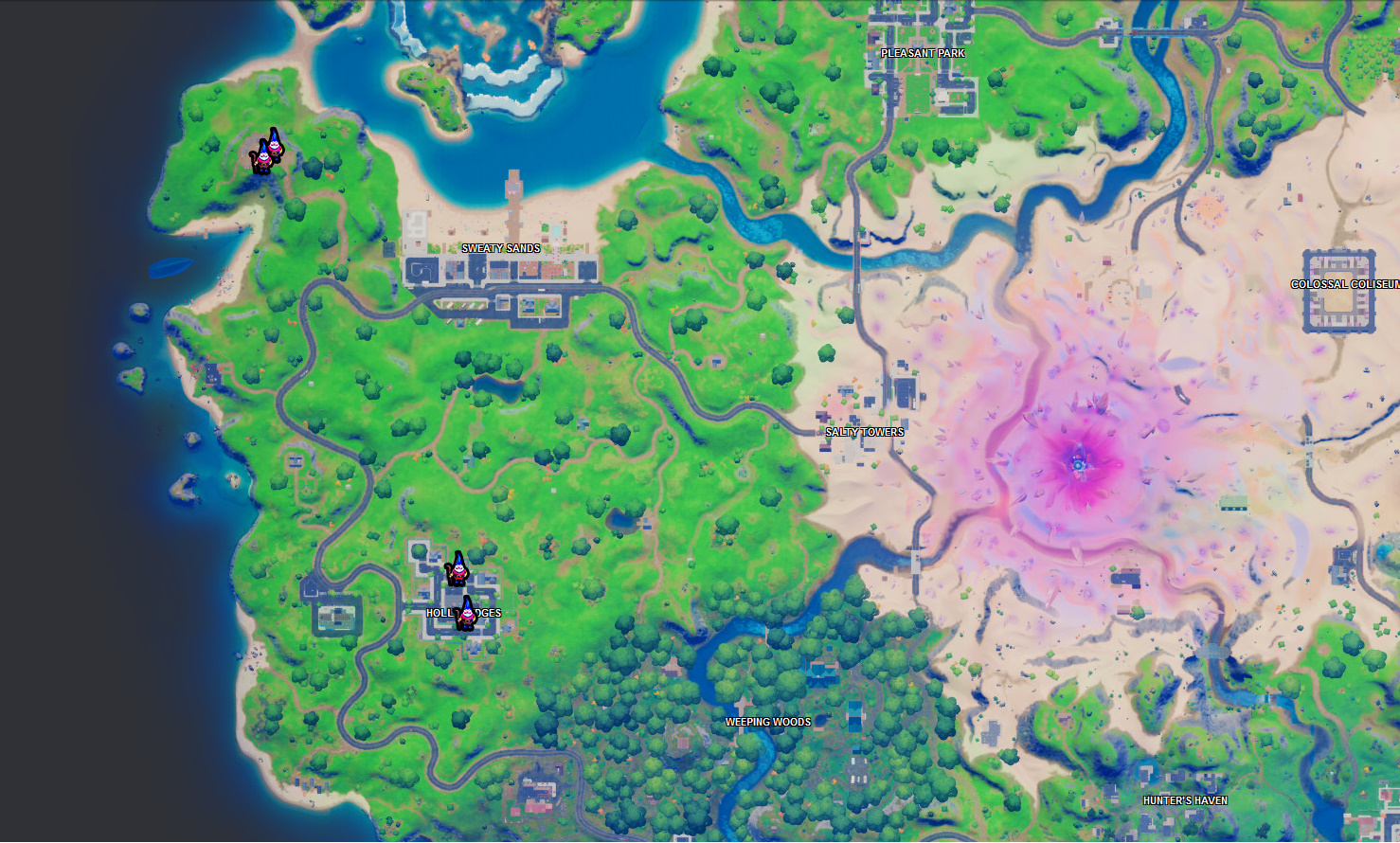 Fortnite Season 5 Week 5 Challenge: Where To Dig Up And Bury The Gnomes