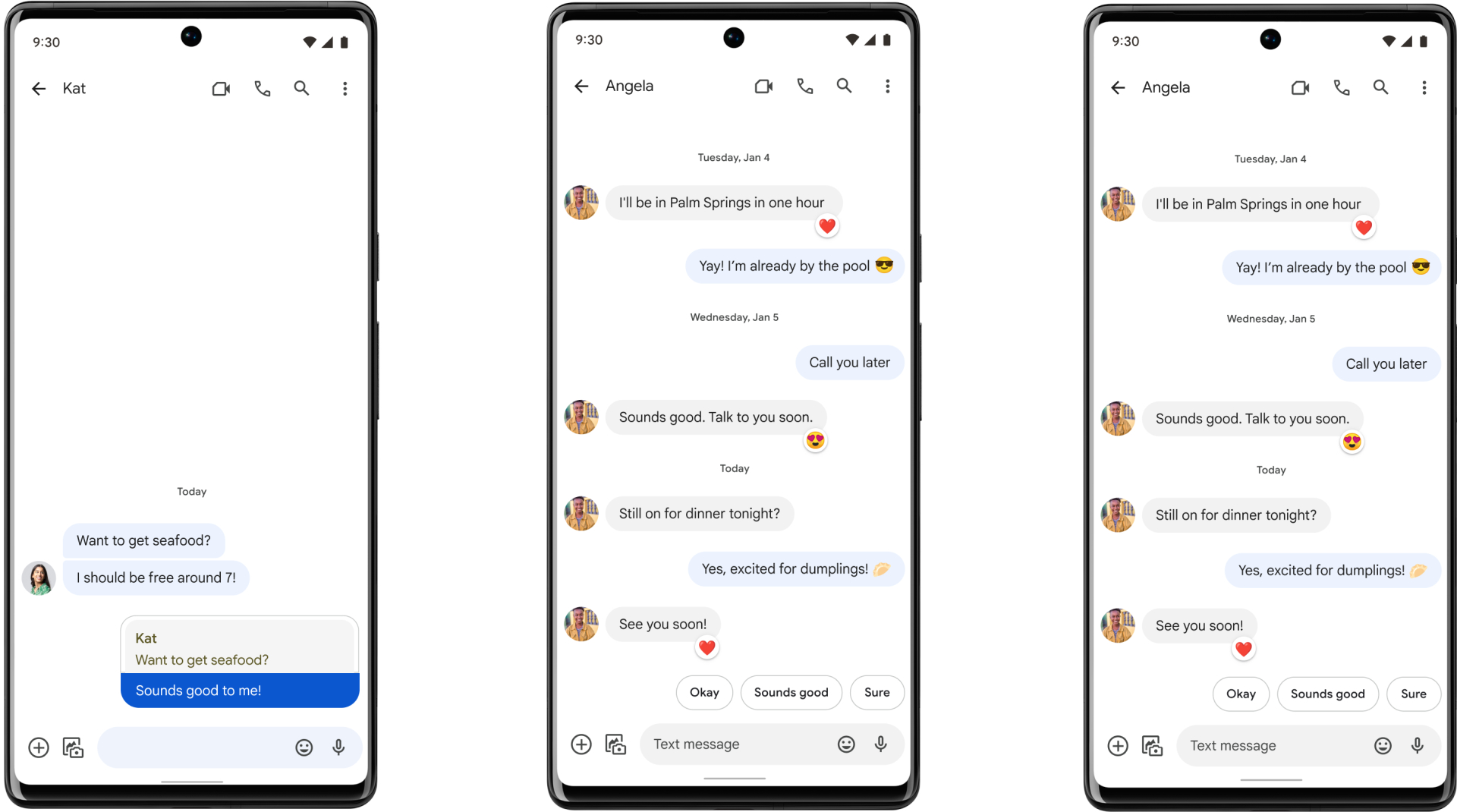 Google's Messages Update Finally Lets Android React To iPhone Texts As Google Pokes At Apple