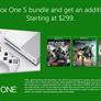 Purchase An Xbox One S Bundle And Get A Free Extra Game Until November 12th