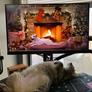 How To Turn Your TV Into A Yule Log Fireplace For Holiday Yuletide Ambiance