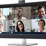 Dell's New Video Conferencing Monitors Have A Dedicated Microsoft Teams Button