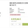 MSI Gaming Laptops Rocking Core i9-12900HK And RTX 3080 Ti Spotted In Early Retail Listings